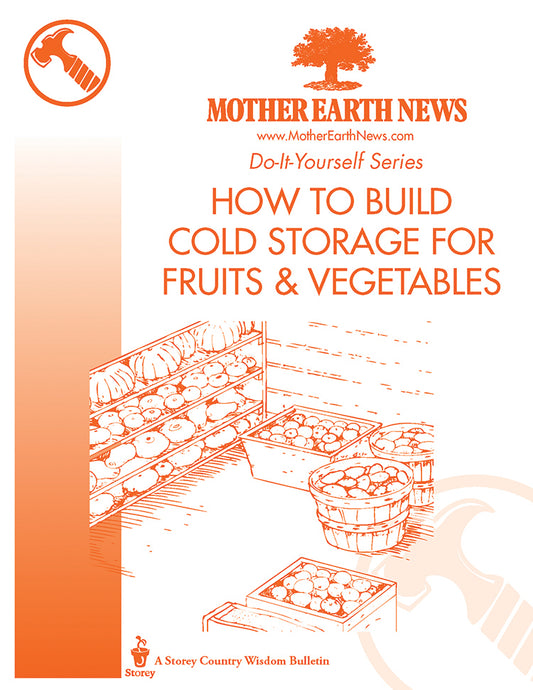 HOW TO BUILD COLD STORAGE FOR FRUITS & VEGETABLES, E-HANDBOOK