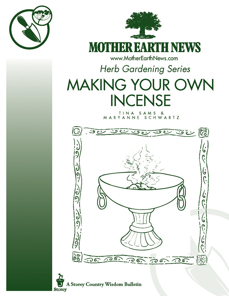 MAKING YOUR OWN INCENSE, E-HANDBOOK