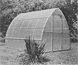 BACKYARD GREENHOUSE PLANS, E-PLAN