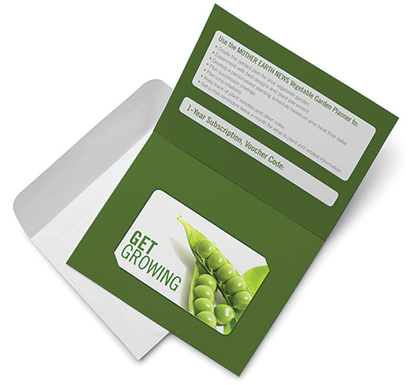 MOTHER EARTH NEWS VEGETABLE GARDEN PLANNER, ELECTRONIC GIFT CARD
