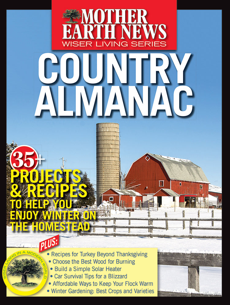 MOTHER EARTH NEWS WISER LIVING SERIES COUNTRY ALMANAC