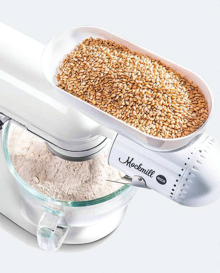 How to Mill Grains At Home: KitchenAid vs. Mockmill