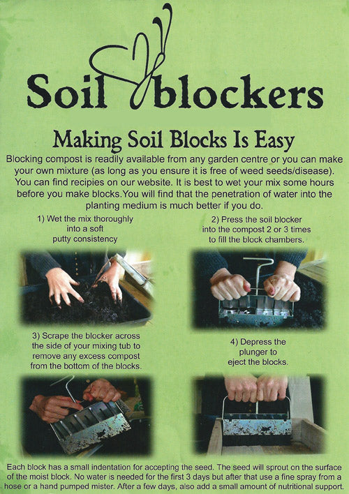 SOIL BLOCKER SET