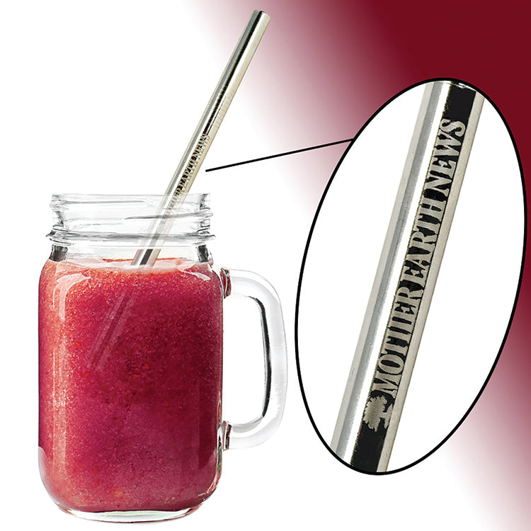 MOTHER EARTH NEWS STRAW COMBO PACKAGE - 5 SMOOTHIE, 5 REGULAR, & 5 BRUSHES
