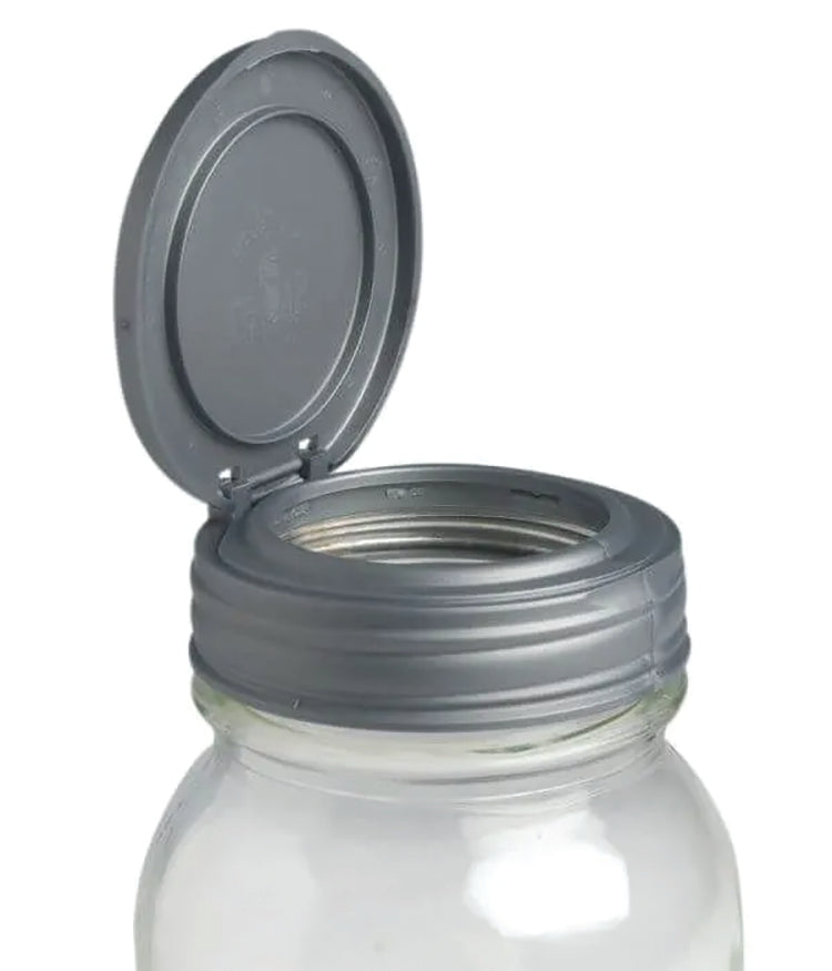 MASON JARS FLIP CAP, REGULAR MOUTH