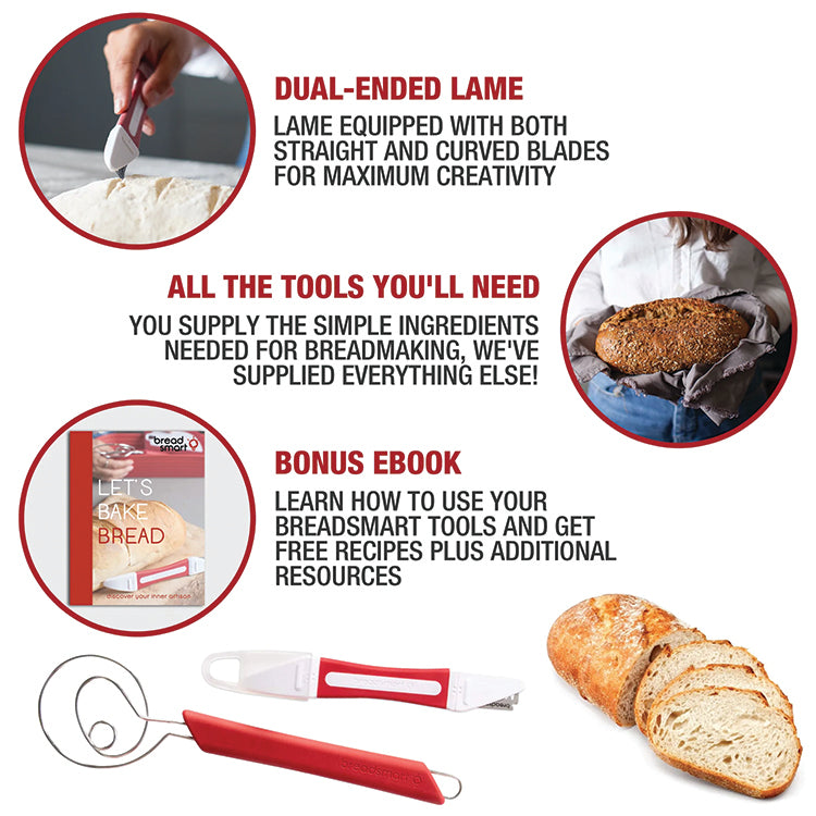 ARTISAN BREAD MAKING KIT (5-PIECE SET)