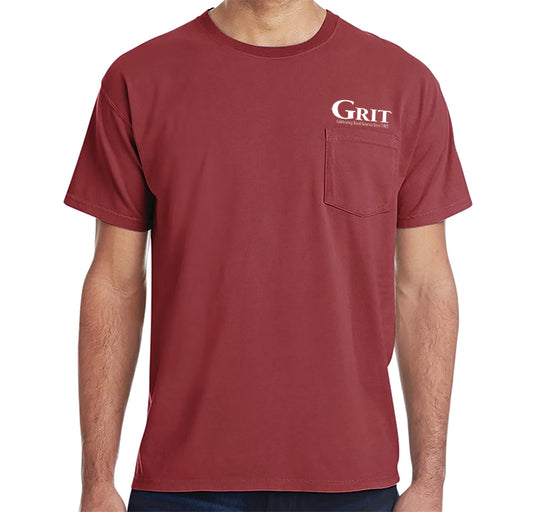 GRIT LOGO POCKET T-SHIRT