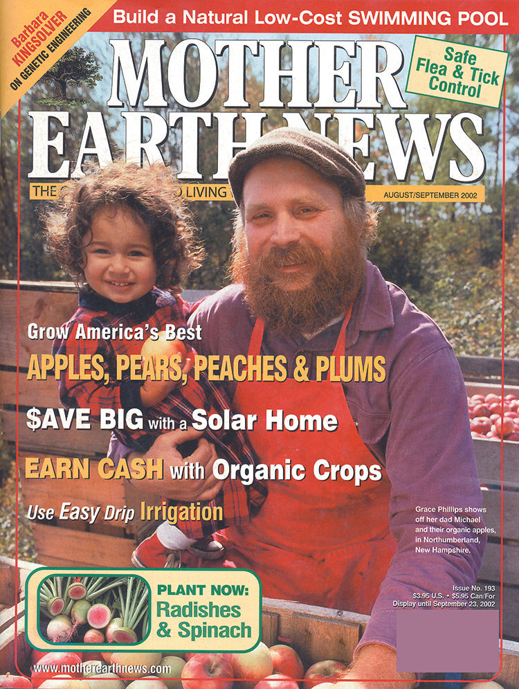MOTHER EARTH NEWS MAGAZINE, AUGUST/SEPTEMBER 2002