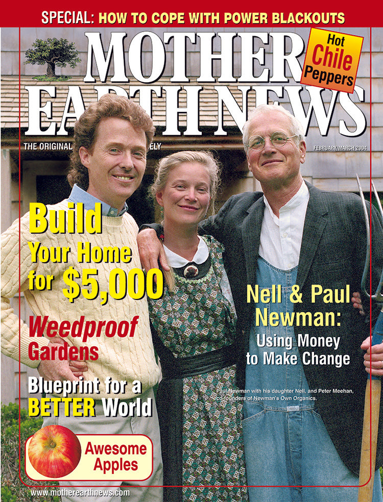 MOTHER EARTH NEWS MAGAZINE, FEBRUARY/MARCH 2004 #202