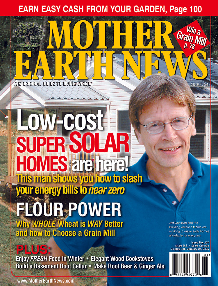 MOTHER EARTH NEWS MAGAZINE, DECEMBER 2004/JANUARY 2005
