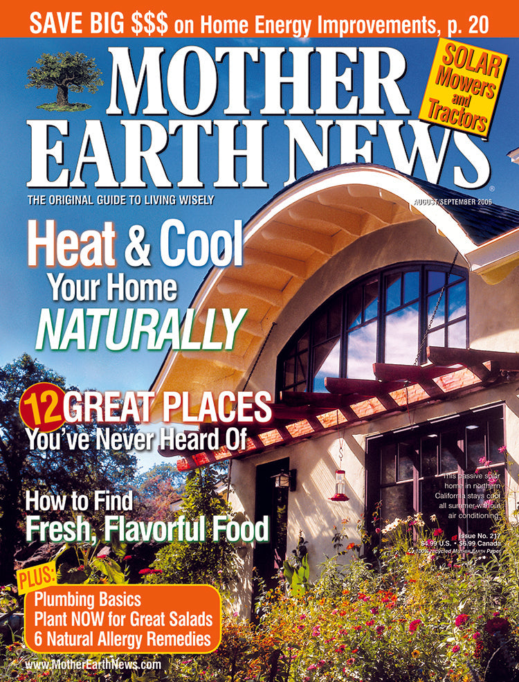 MOTHER EARTH NEWS MAGAZINE, AUGUST/SEPTEMBER 2006