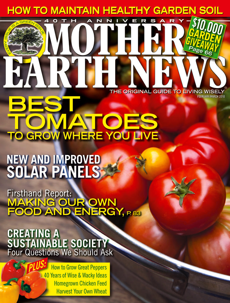 News In Magazine Mother Earth News Magazine, February/March 2010 #238