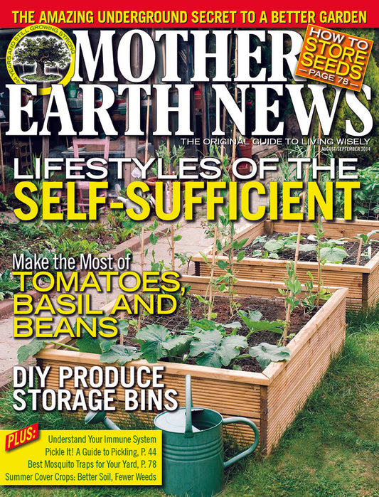 MOTHER EARTH NEWS MAGAZINE, AUGUST/SEPTEMBER 2014 #265