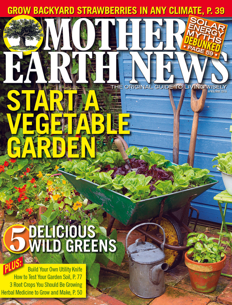 MOTHER EARTH NEWS MAGAZINE, APRIL/MAY 2016 #275