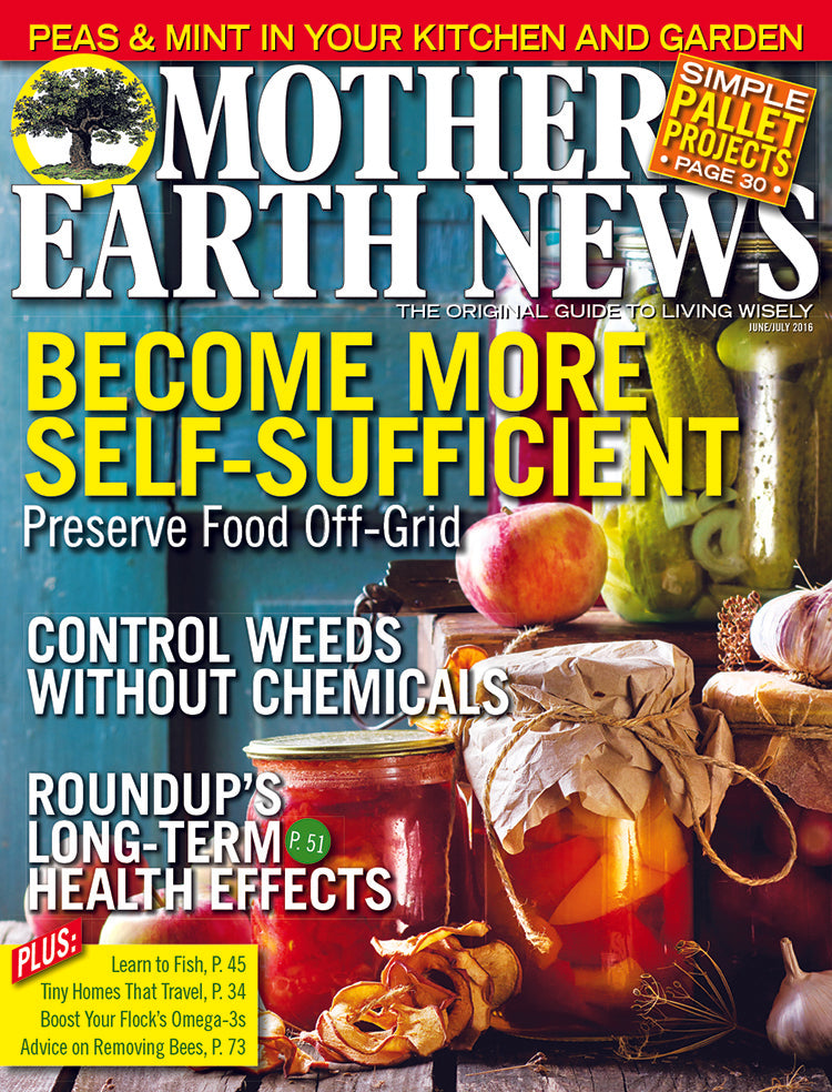MOTHER EARTH NEWS MAGAZINE, JUNE/JULY 2016 #276