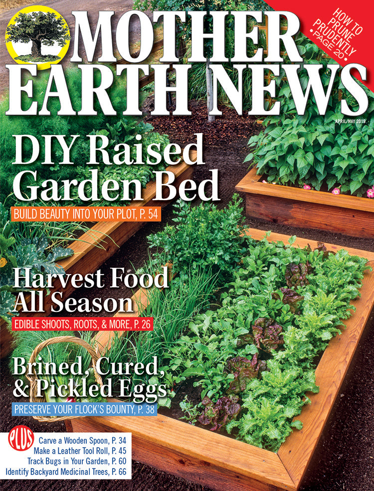 MOTHER EARTH NEWS MAGAZINE, APRIL/MAY 2019
