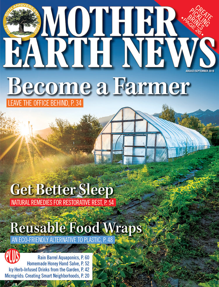 Local Earth Magazine Mother Earth News Magazine, August/September 2019 #295