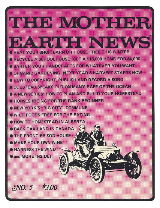 MOTHER EARTH NEWS MAGAZINE, AUGUST/SEPTEMBER 1970
