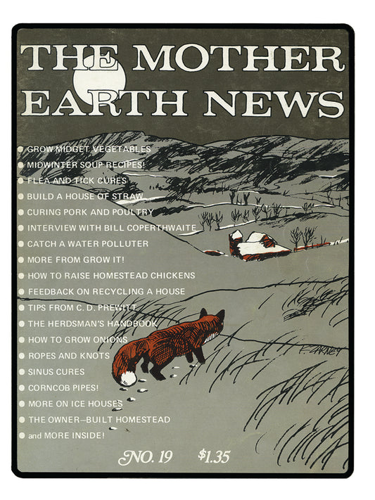 MOTHER EARTH NEWS MAGAZINE, DECEMBER 1972/JANUARY 1973