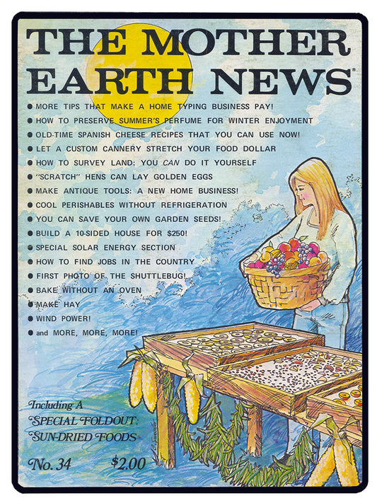 MOTHER EARTH NEWS MAGAZINE, JULY 1975 #34