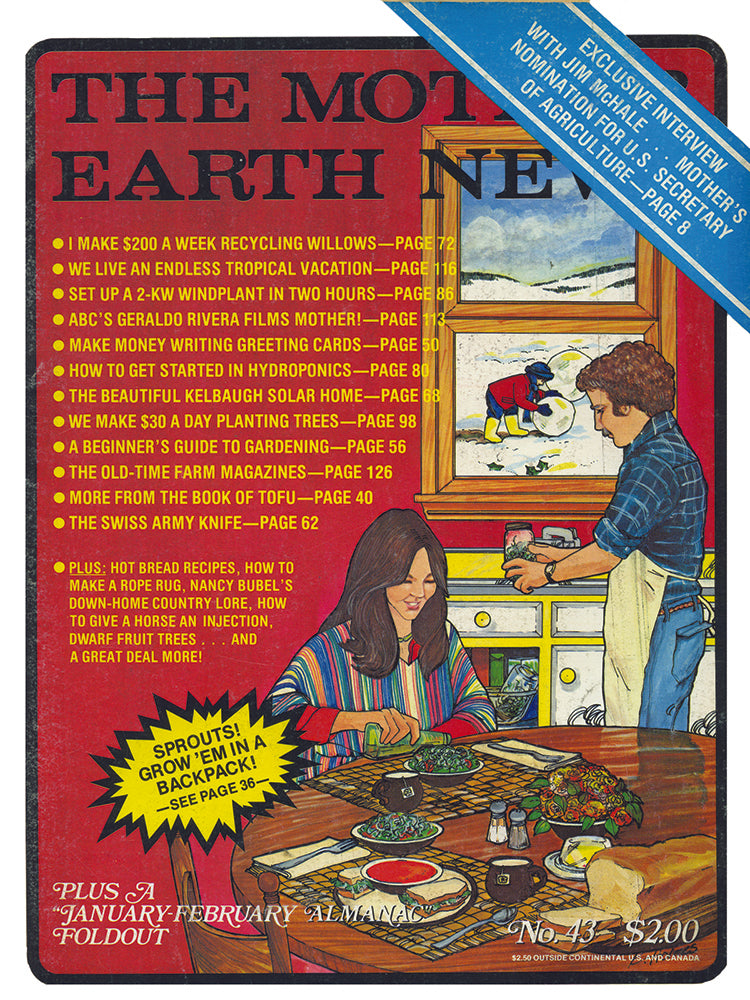 MOTHER EARTH NEWS MAGAZINE, FEBRUARY/MARCH 1977