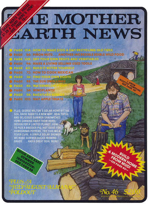MOTHER EARTH NEWS MAGAZINE, JULY/AUGUST 1977 #46