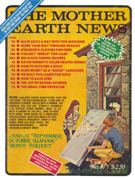 MOTHER EARTH NEWS MAGAZINE, SEPTEMBER/OCTOBER 1977 #47