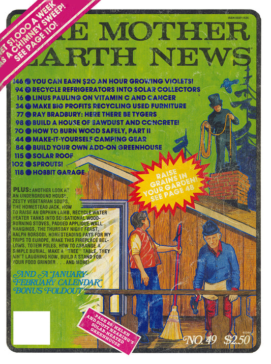MOTHER EARTH NEWS MAGAZINE, JANUARY/FEBRUARY 1978 #49