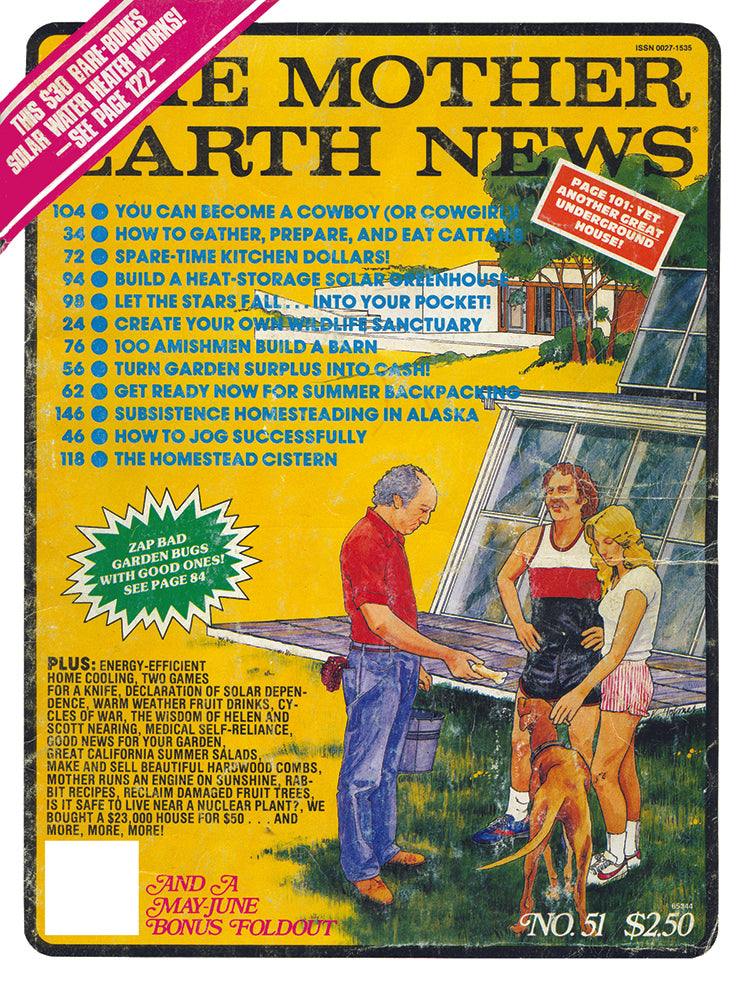 MOTHER EARTH NEWS MAGAZINE, JUNE/JULY 1978