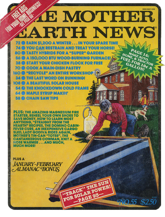 MOTHER EARTH NEWS MAGAZINE, JANUARY/FEBRUARY 1979 #55