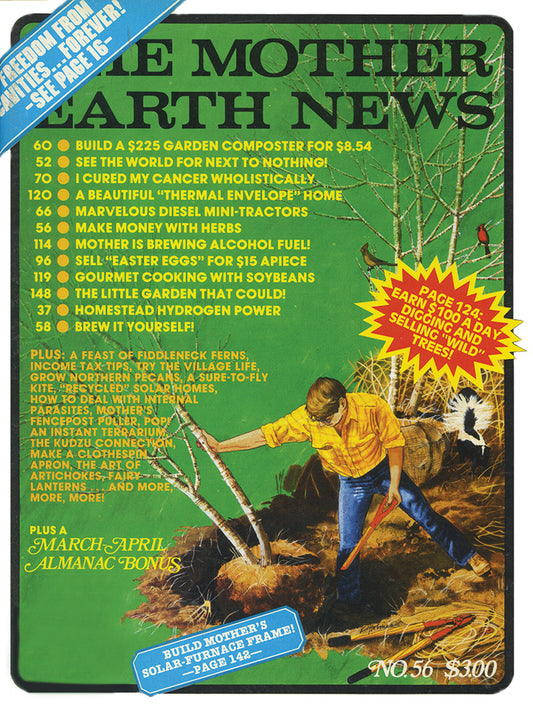 MOTHER EARTH NEWS MAGAZINE, MARCH/APRIL 1979 #56