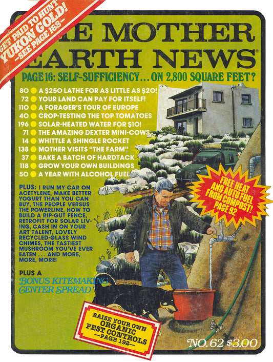 MOTHER EARTH NEWS MAGAZINE, MARCH/APRIL 1980 #62