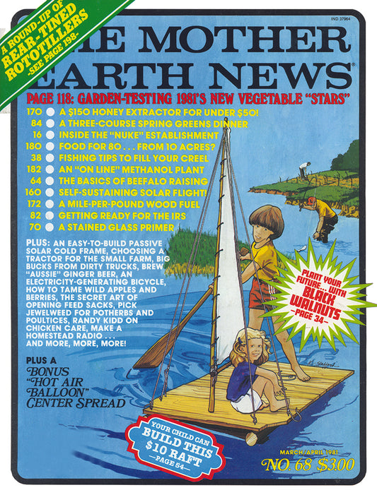 MOTHER EARTH NEWS MAGAZINE, MARCH/APRIL 1981 #68