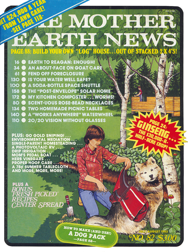 MOTHER EARTH NEWS MAGAZINE, JULY/AUGUST 1983
