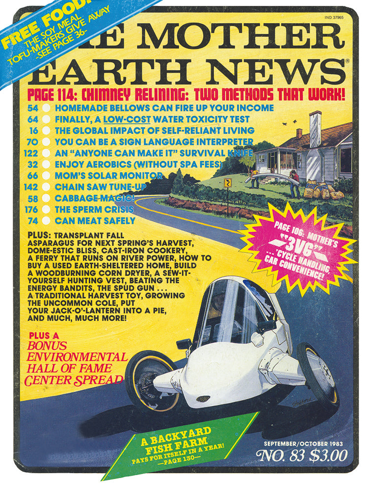 MOTHER EARTH NEWS MAGAZINE, SEPTEMBER/OCTOBER 1983