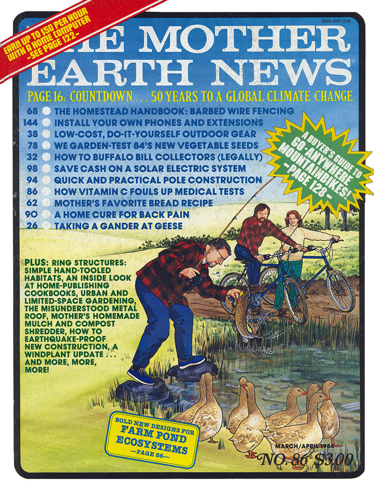 MOTHER EARTH NEWS MAGAZINE, MARCH/APRIL 1984