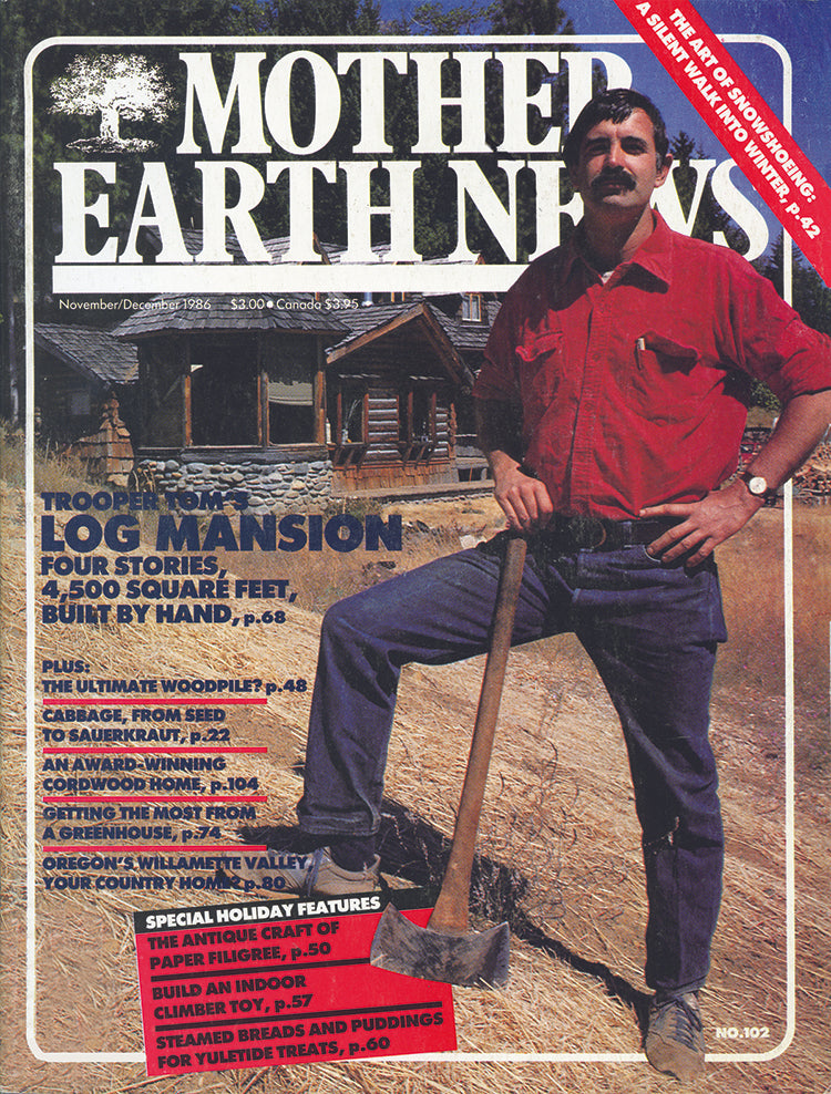 MOTHER EARTH NEWS MAGAZINE, NOVEMBER/DECEMBER 1986