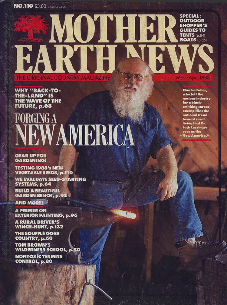 MOTHER EARTH NEWS MAGAZINE, MARCH/APRIL 1988