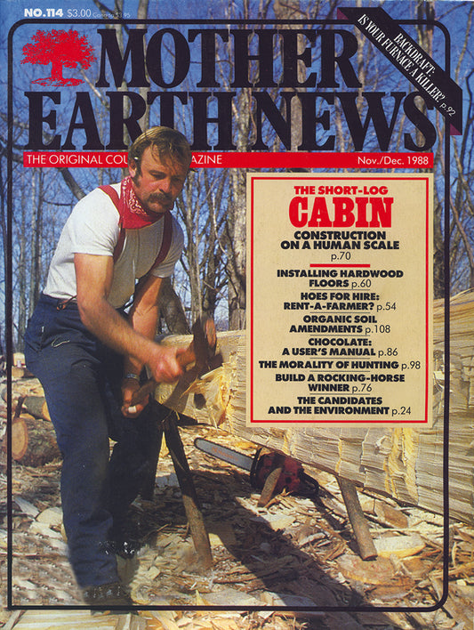 MOTHER EARTH NEWS MAGAZINE, NOVEMBER/DECEMBER 1988 #114