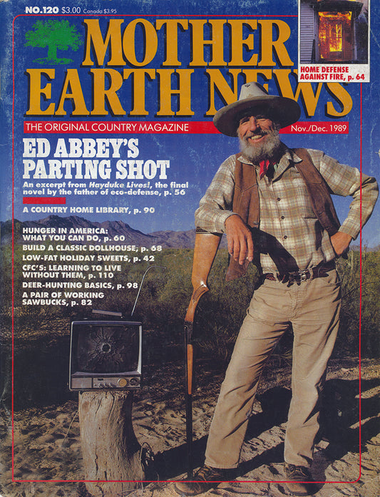 MOTHER EARTH NEWS MAGAZINE, NOVEMBER/DECEMBER 1989 #120