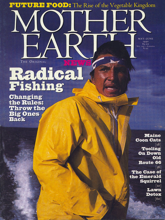 MOTHER EARTH NEWS MAGAZINE, MAY/JUNE 1990 #121