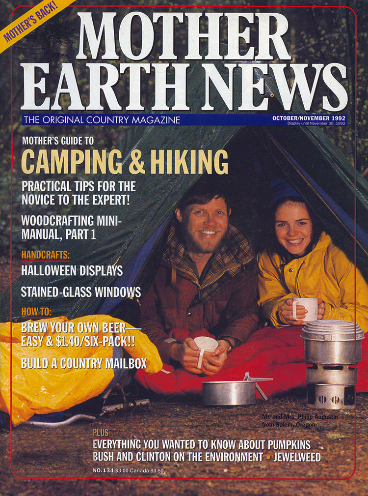 MOTHER EARTH NEWS MAGAZINE, OCTOBER/NOVEMBER 1992