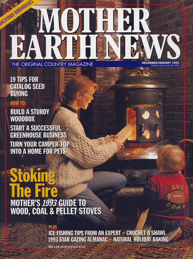 MOTHER EARTH NEWS MAGAZINE, DECEMBER 1992/JANUARY 1993