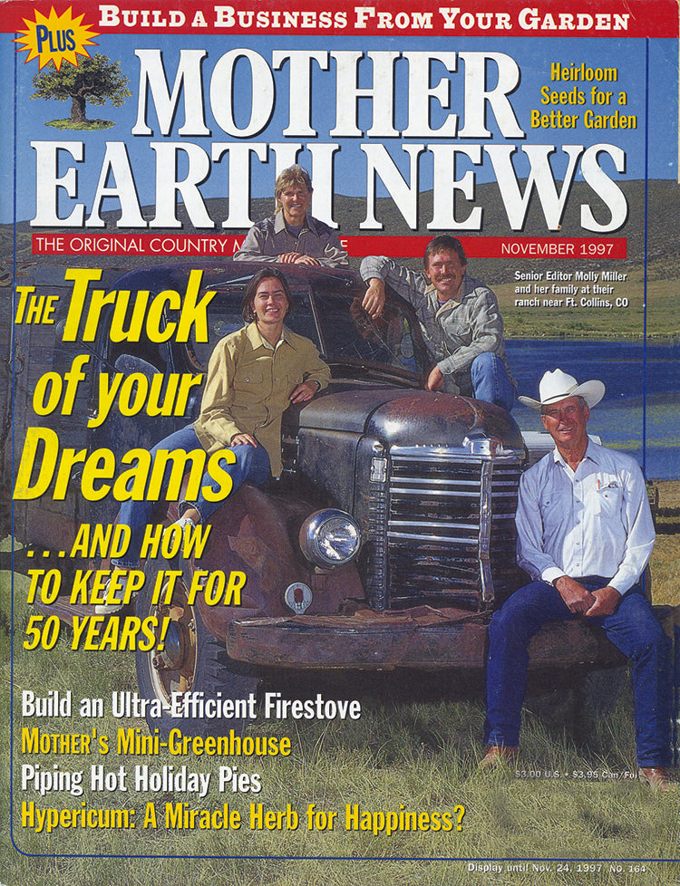 MOTHER EARTH NEWS MAGAZINE, OCTOBER/NOVEMBER 1997