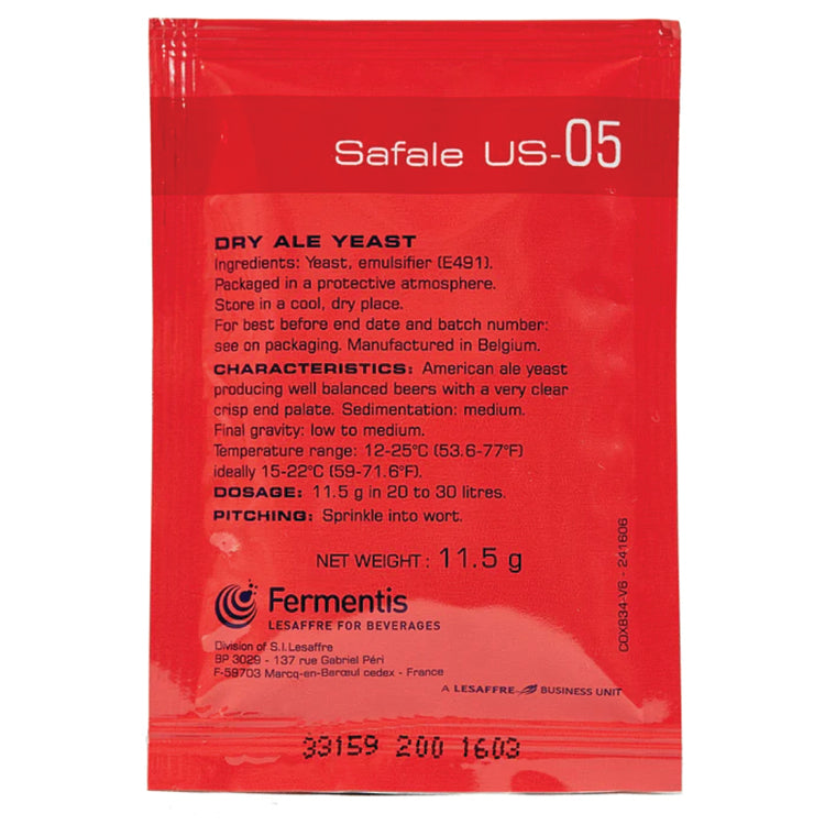 SAFALE US-05 ALE DRY YEAST