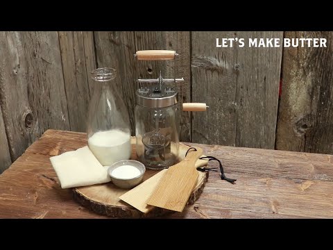 Handmade Butter Churn